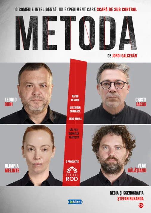Metoda - de Jordi Galceran | Premiera