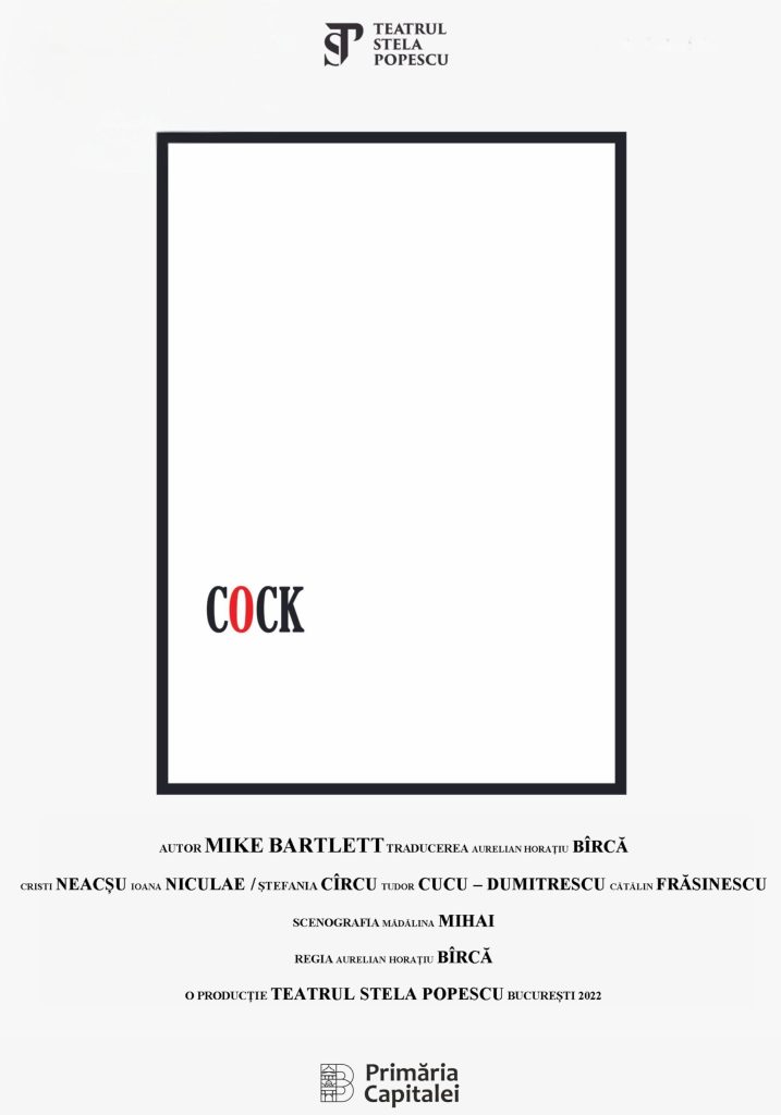 COCK – spectacol găzduit