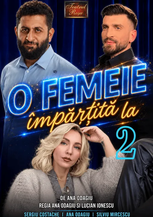 O femeie împărțită la doi